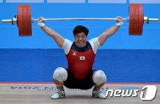 [역도] 런던 올림픽 8위 김민재, 