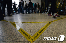 최순실을 위한 포토라인