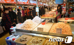 제철 맞은 소래포구 젓갈