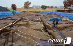 그 모습 드러내는 몽촌토성 유적지