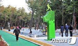 포항 송도 송림 테마거리에서 힐링 하세요