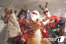 마치 스노우볼 안에 있는 것 같아요