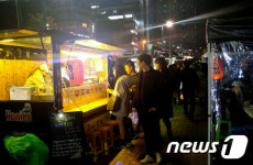 70년대 포차거리 울산 태화강변 ‘푸드트럭’ 인기