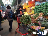 부천시 상동시장, 쇼핑카트 배치 ‘편하게 장보세요’