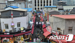 깔끔해진 본동상가 이제는 1414 본시장
