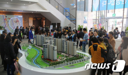 북적이는 울산 송정 한라비발디 캠퍼스 견본주택