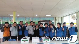 익산 신동지구대, 사랑의 자장면 봉사활동