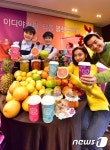 ‘과일티’와 과일청이 어우러진 프리미엄 ‘블렌딩티’