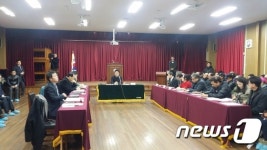대전 기성초-길헌분교 통폐합 간담회 더 논의
