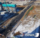 인천 서구 염곡로 임시개통…루원시티 사업 탄력  