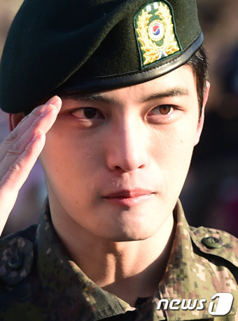 '전역' 김재중 