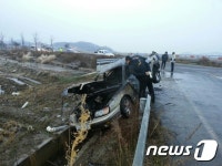 군산 불 탄 승용차량 50대 여성 숨진 채 발견