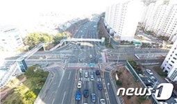 거제시 고현·장평동 일원 교통체계 개선사업 완료