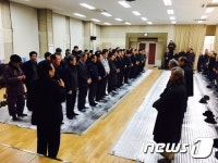 장수군 산서면 주민 150명, 설 맞이 합동세배