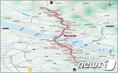  새절~서울대입구역 경전철 서부선 사업제안서 접수