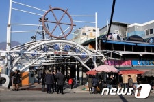 화마 여수수산시장 보강공사 뒤 4월 재개장 총력