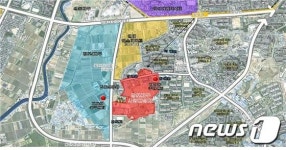 농진청 이전 수원 망포지구 택지 개발계획 확정