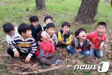 강원지역 유아숲 체험원 7곳, 연평균 5만명 방문