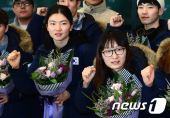 여자 쇼트트랙 최민정·심석희, 2관왕