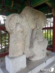청주 비중리 석조여래삼존상 및 석조여래입상 보물 된다