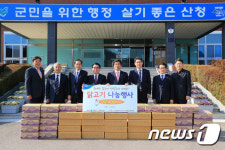 경남농협, 닭고기 나눔행사…복지시설 10곳 생닭 전달