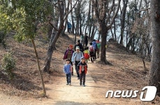 순천 봉화산 둘레길 공원 이용자 만족도 전국 1위