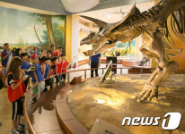 공룡 발밑에서 하룻밤…서대문자연사박물관 캠프