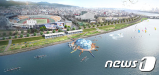 포항 형산강에 수상레저타운 들어선다