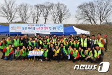 완주군, 세계물의 날 맞아 용진읍서 환경정화 활동