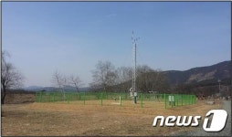 완주군, 자동기상관측시스템 고산 수변공원에 이전