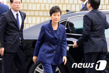 박근혜 전 대통령 '영장실질심사'