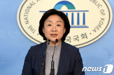 교육공약 발표하는 심상정 후보