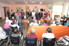 [단신] 정읍시의회, 요양병원서 봉사활동