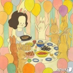 구작가의 귀 큰 토끼 베니 10주년 기념 전시회