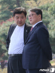 조원진-정광용 무슨 대화