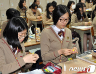 [포토]광주 대광여고 학생들 세월호 3주기 추모행사