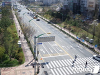 군산署, 수송로 상습정체구간 시설개선…소통 원활