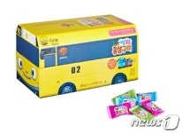 동원F&B, 꼬마버스 타요 상자에 새콤달콤 홍삼젤리 담아