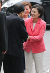 文 부인 김정숙 여사, 대한노인회 방문