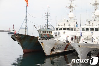 제주해경, 조업일지 허위 작성 중국 어선 나포