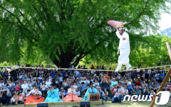 국립고궁박물관, 재미있는 줄타기여행 판줄 공연