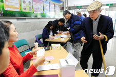 107세 유권자의 대선 투표