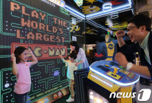 대형마트에서 게임을!