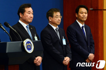 文대통령 '이낙연·서훈·임종석·주영훈' 새정부 첫인사