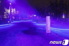 별이 쏟아지는 은하수 길…서울로7017 야경 첫 공개