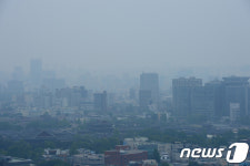 뿌연 도심