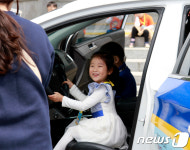 [화보]원주 신림 어린이들의 원주경찰서 견학