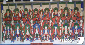 등록문화재 지정된 고령 관음사 칠성도