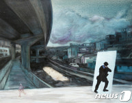 여성 민중미술가 노원희 국정농단 비극 그리다