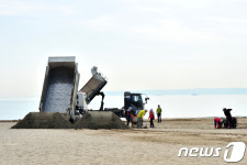 영일대해수욕장 개장 준비는 꼼꼼하게